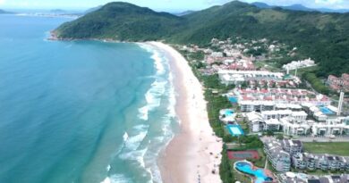 A Praia Brava, no norte da Ilha, em Florianópolis é uma praia isolada. A Brava está localizada entre Ponta das Canas/Lagoinha e Ingleses